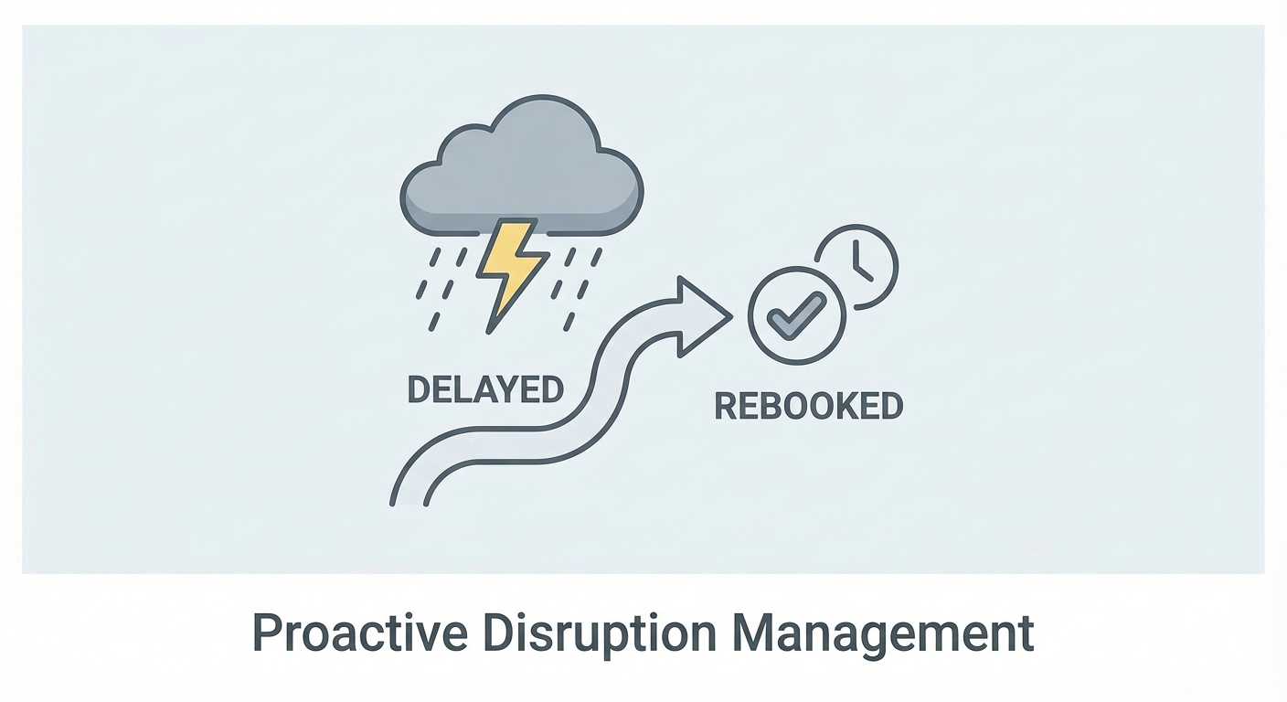 Don't Miss a Beat: Proactive Disruption Management